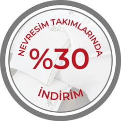 Nevresim Takımlarında %30 İndirim