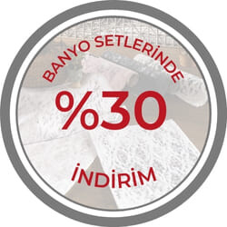 Banyo Setlerinde %30 İndirim