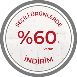 %60'a varan İndirim