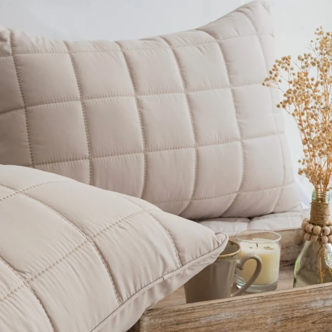 Alora Çift Kişilik Yatak Örtüsü Takımı / Ekru - 6