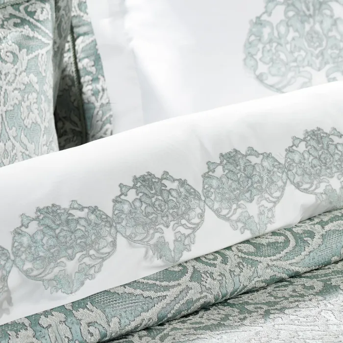 ANASTASIA 11 PARÇA TRİKOLU YATAK SETİ / MINT - 5