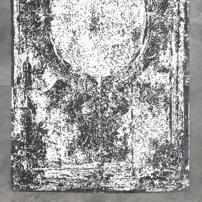 Anna 80x150cm Paspas - Halı / Beyaz - K. Gri - Gri - 2