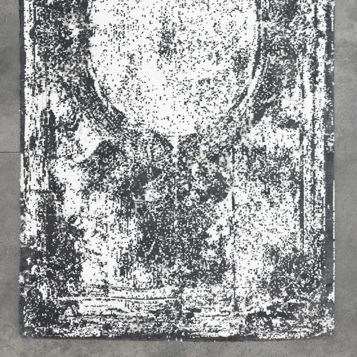 Anna 80x150cm Paspas - Halı / Beyaz / K. Gri / Gri - 2