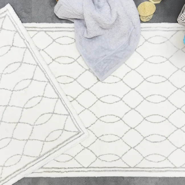 Arnera 2'li Pamuk Paspas / Ekru Gri - 4