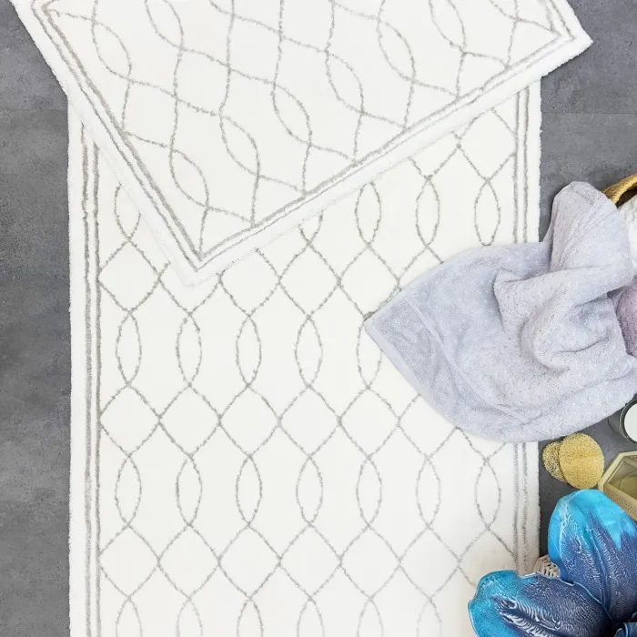 Arnera 2'li Pamuk Paspas / Ekru Gri - 1