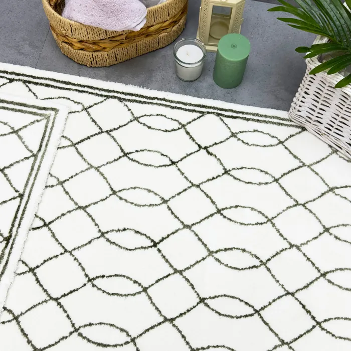 Arnera 2'li Pamuk Paspas / Ekru Yeşil - 2