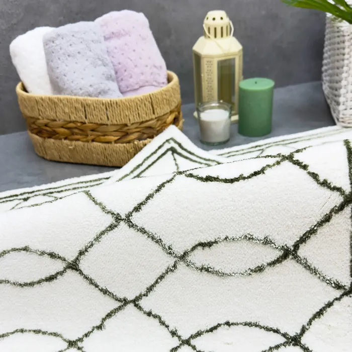 Arnera 2'li Pamuk Paspas / Ekru Yeşil - 4