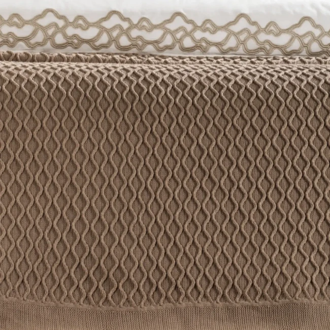 Asos 10 Pcs. Tricot Bedspread / Beige - 5