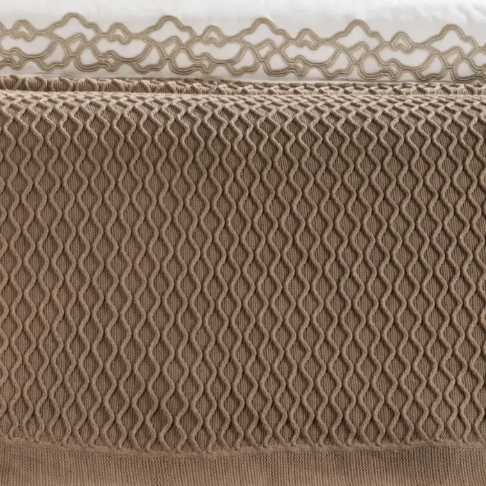 Asos 10 Pcs. Tricot Bedspread / Beige - 5