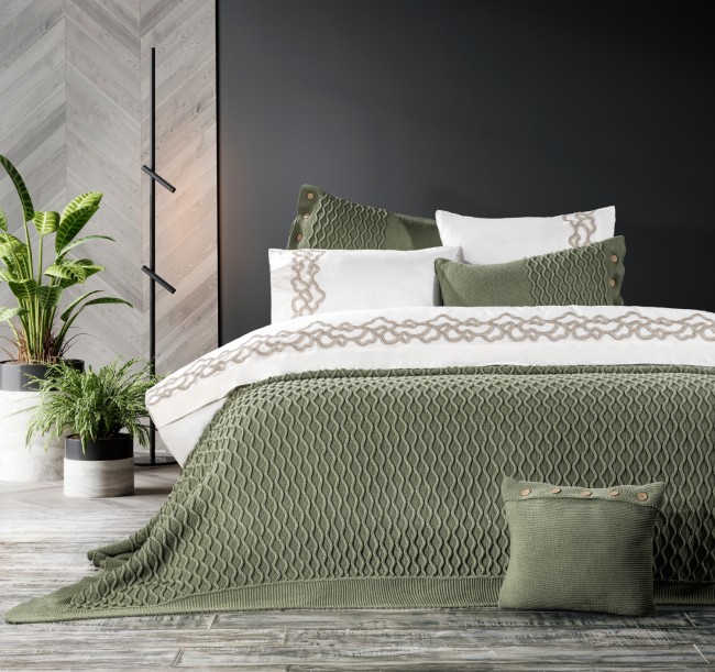 Asos 10 Parça Triko Yatak Seti / Yeşil - 1