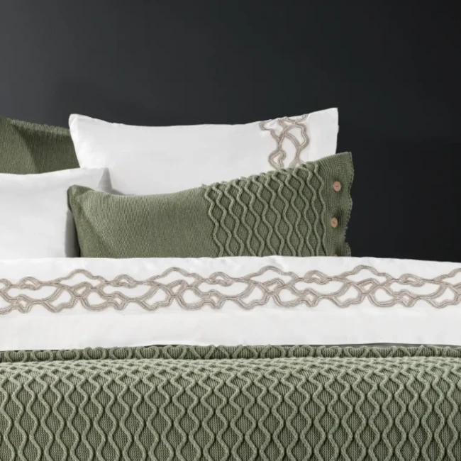 Asos 10 Parça Triko Yatak Seti / Yeşil - 3