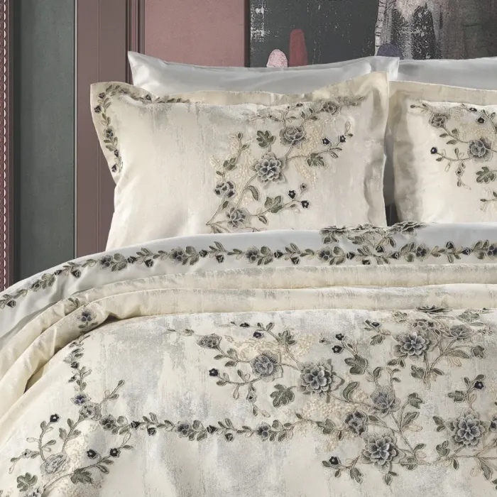 Azur Pike Seti Krem/Lacivert - 4