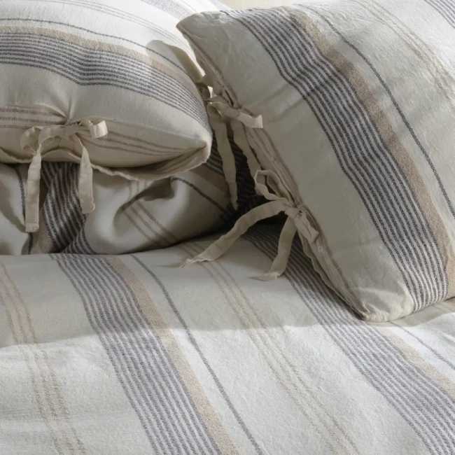 Bari %100 Pamuk Çift Kişilik Nevresim Takımı - Zebra Casa (1)