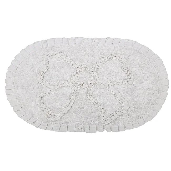 Bella %100 Pamuk 80x120 Banyo Paspası – Krem - 2