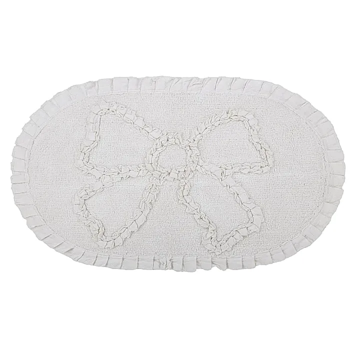 Bella %100 Pamuk 80x120 Banyo Paspası – Krem - 2