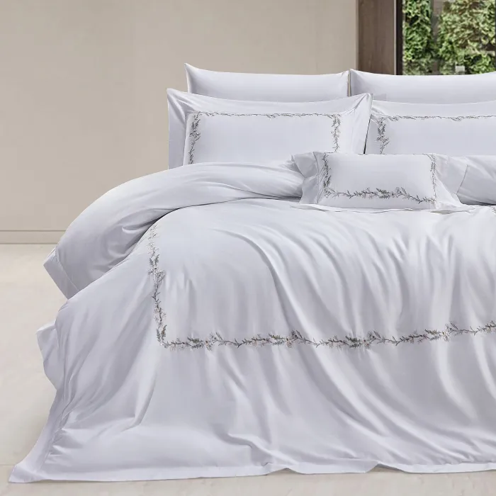 Belline 400Tc Luxury Nevresim Takımı / Krem - 2