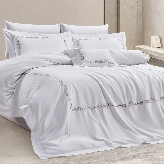 Belline 400Tc Luxury Nevresim Takımı / Krem - 1