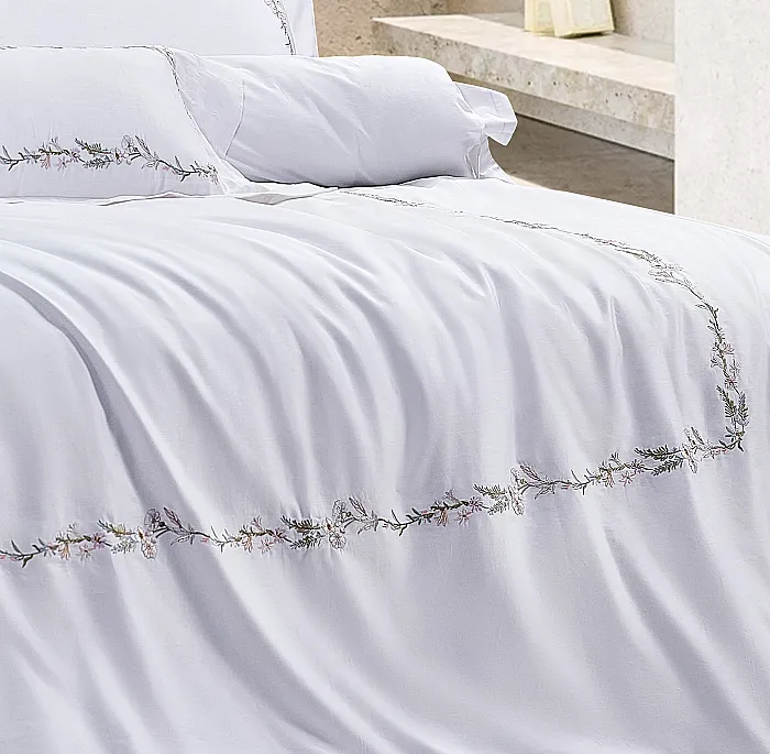 Belline 400Tc Luxury Nevresim Takımı / Krem - 3