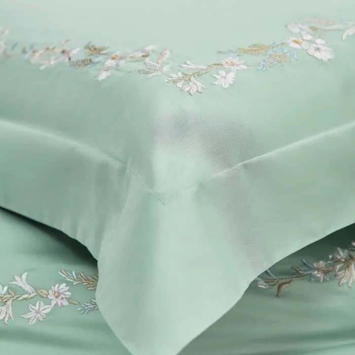 Belline 400Tc Luxury Nevresim Takımı / Yeşil - 5