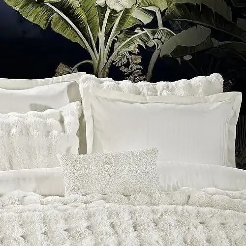 Bonny Çift Kişilik Nevresimli Yatak Örtüsü Seti / Krem - 2