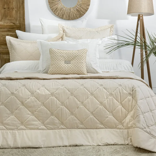 Brezza Yatak Örtüsü Seti / Bej