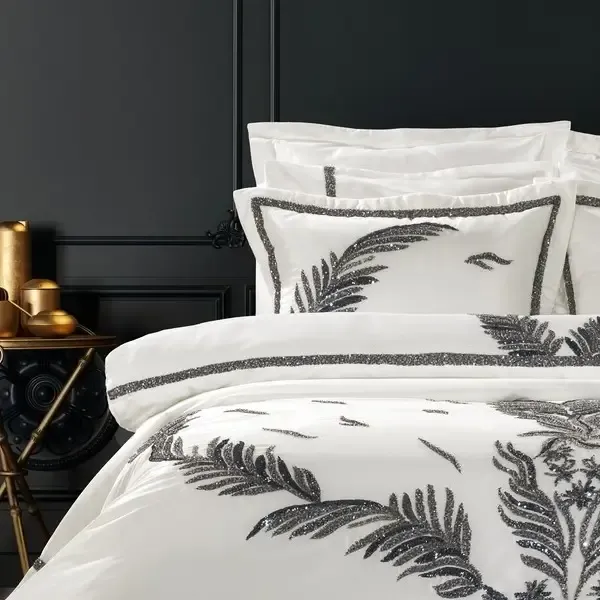 Caroline 10 Parça Çeyiz Yatak Seti / Lacivert - Zebra Casa (1)