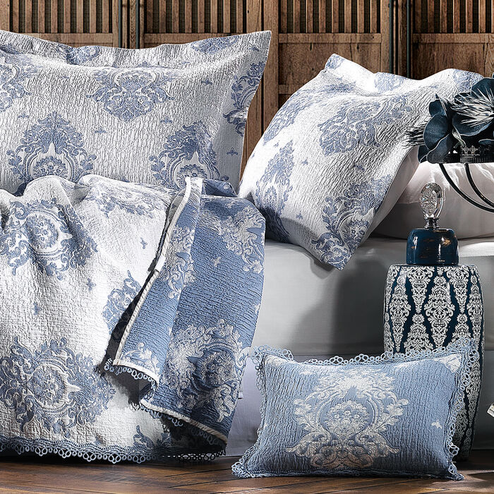 Damask Yatak Örtüsü İndigo All Days Setler, Yeni Sezon