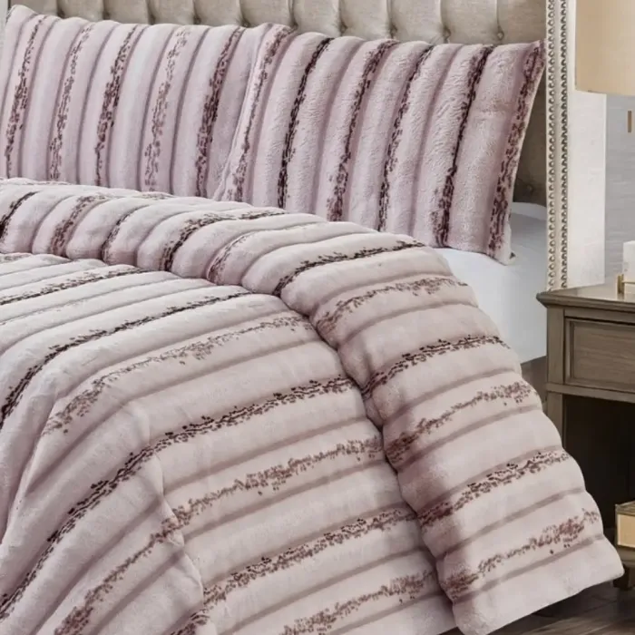 Dreamy Comforter Set / Mürdüm - 5