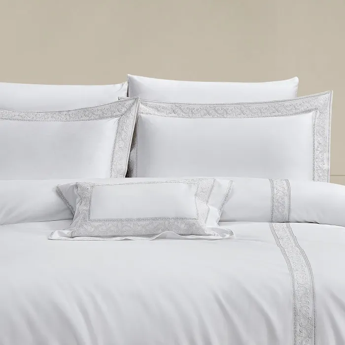 Drew 400Tc Luxury Nevresim Takımı / Krem - 3