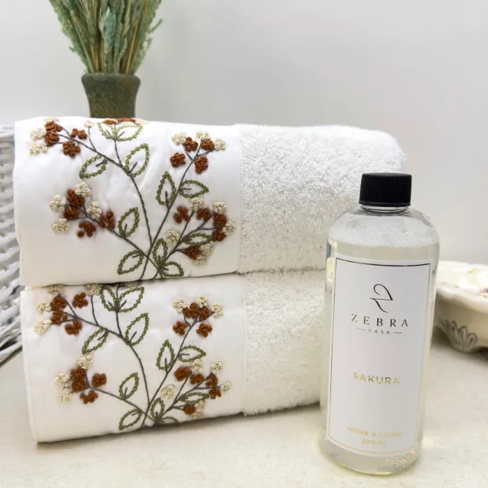 Edessa Kokulu Havlu Seti - 2