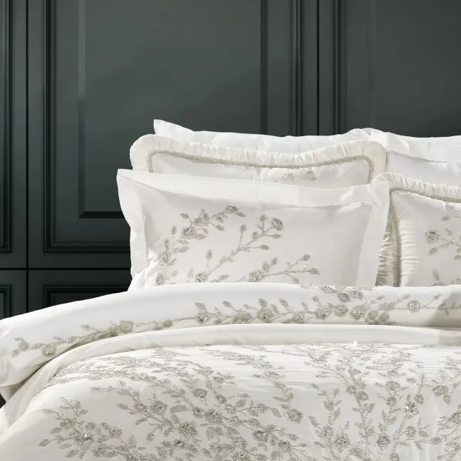 Elenor 11 Parça Yatak Seti / Krem - Zebra Casa (1)