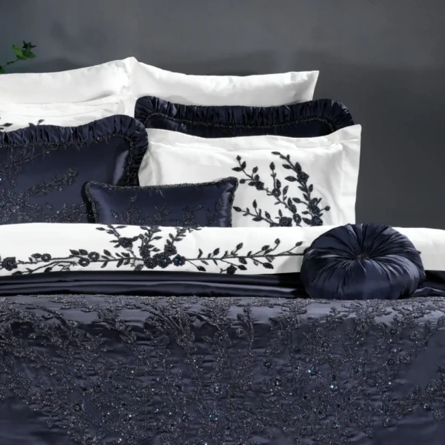 Elenor 11 Pcs Bed Set / Navy Blue - 4