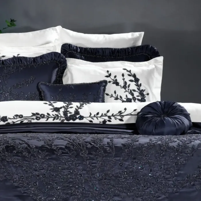 Elenor 11 Pcs Bed Set / Navy Blue - 4