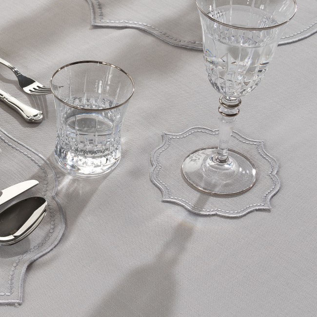 Ester 6'lı Kokteyl Peçetesi Gri/Gümüş - Zebra Casa