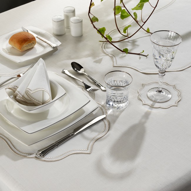 Ester 6'lı Kokteyl Peçetesi Krem/Taş - Zebra Casa (1)