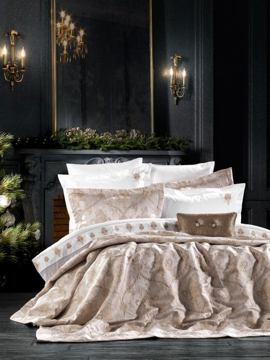 Evona Bedspread Set / Cream 