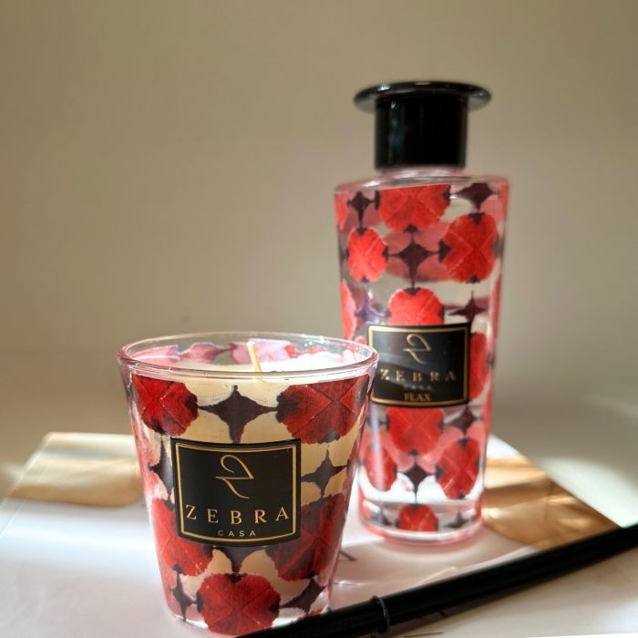 Flax Çubuklu Oda Kokusu 200ml ve Mum - 3