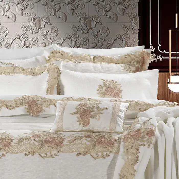 Flora 11 Pcs Wedding Set / Crem-Capp - 2