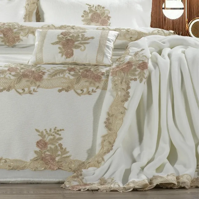 Flora 11 Pcs Wedding Set / Crem-Capp - 5