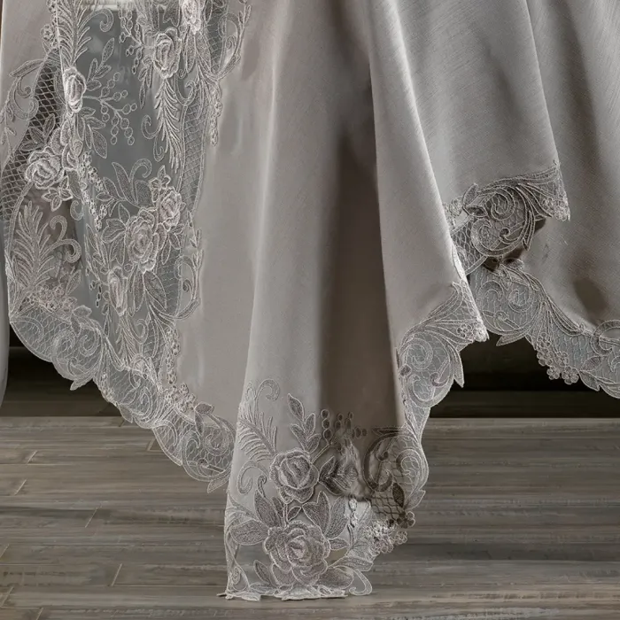 Flora Masa Örtüsü / Gri - 4