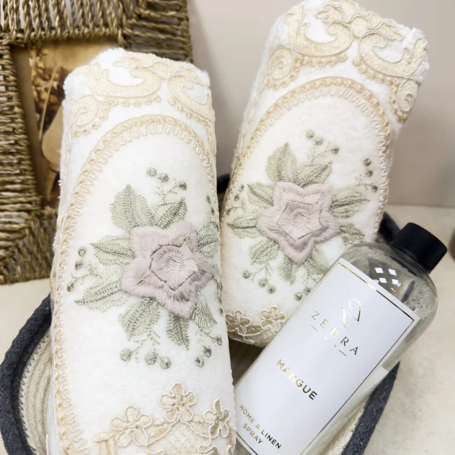 Floransa Kokulu Havlu Seti - 3