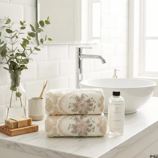 Floransa Kokulu Havlu Seti - 1