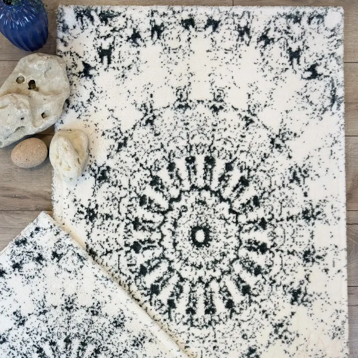 Giovann 2'li Paspas Takımı Ekru / Mavi - 1