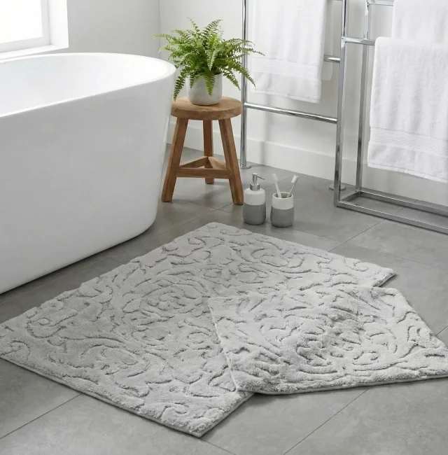 Haly Pamuk Paspas Seti / Açık Gri - 1