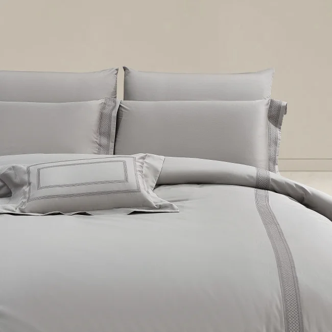 Hilda 400Tc Luxury Nevresim Takımı / Gri - 3