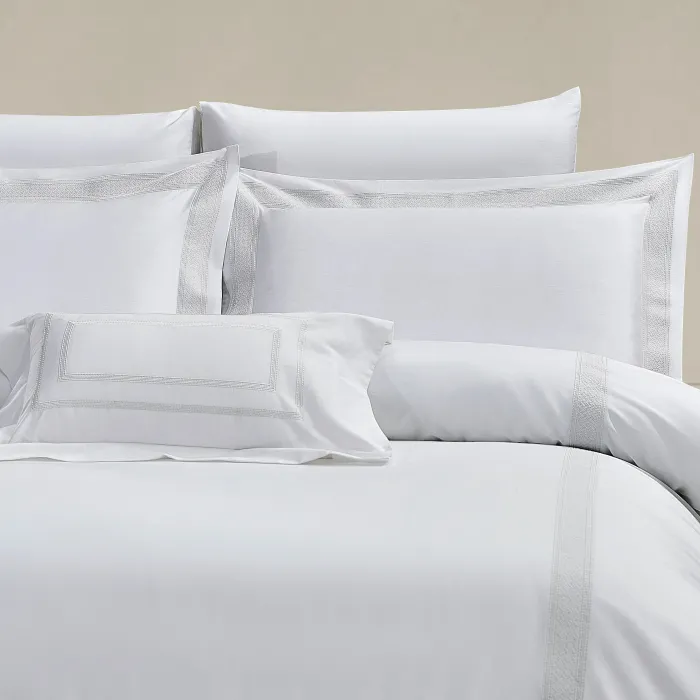 Hilda 400Tc Luxury Nevresim Takımı / Krem - 2