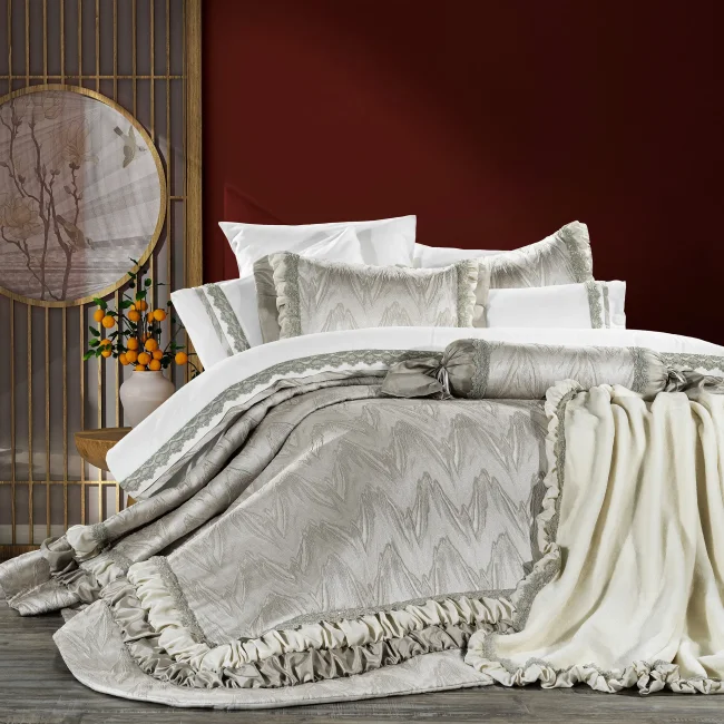 Holly 11 Parça Yatak Seti / Bej - 1