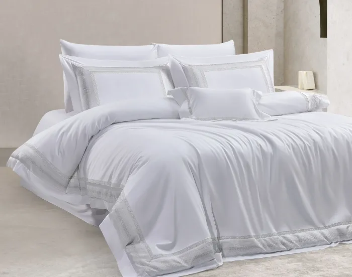 Idella 400Tc Luxury Nevresim Takımı / Krem - 1