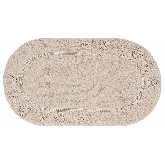 Janet %100 Pamuk 80x120 Banyo Paspası – Bej - 3