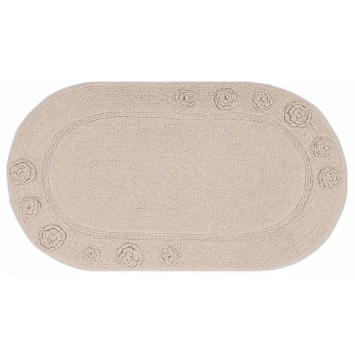 Janet %100 Pamuk 80x120 Banyo Paspası – Bej - 3